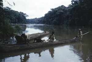 At the Mbam river, Centre Region, Cameroon, 1953-1968