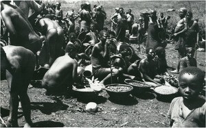 Grassfield market, in Cameroon