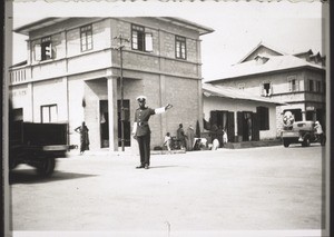 Traffic policeman in Koforidua