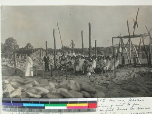 Church ruins in Morombe, Madagascar, 1931