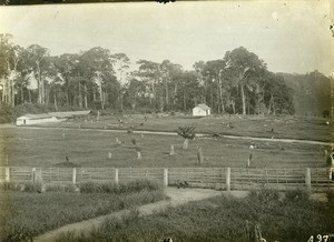 Mission station of Talagouga, in Gabon