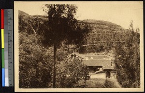 Entrance to Monastère de Si'shan, Sichuan, China, ca.1920-1940