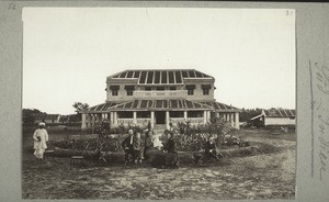 Mission house in Madura, South India, Rev. Sandegreen