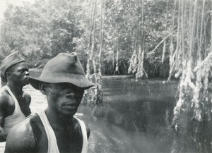 On the river Avebe, in Gabon