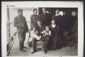 Missionaries on the "Eleonore Wörmann