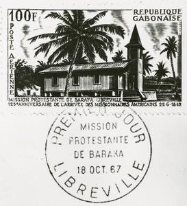 Stamp of Gabon