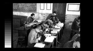 Students in the medical laboratory, Chengdu, Sichuan, China, ca.1944