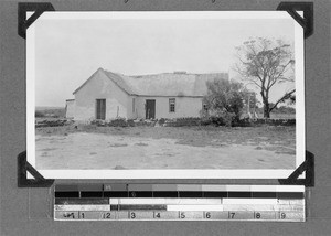 School and meeting place in Woodlands, Clarkson, South Africa, 1934