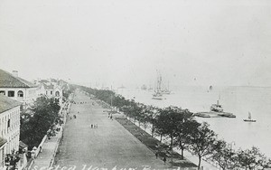 The Deserted Hankow Bund, China, 1911