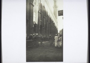 Cairo, blaue Moschee mit Minaret