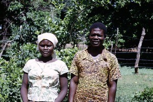 Jean and his wife, Meiganga, Adamaoua, Cameroon, 1953-1968