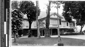 Malacanang Palace, Manila, Philippines, ca. 1920-1940