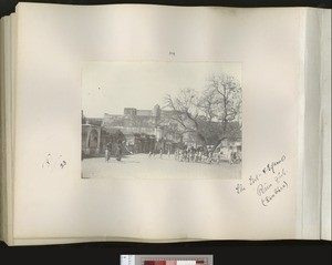 Fort and Square, Ramgarh, India, ca.1901