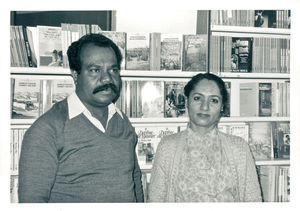 Coworkers at the Family Bookshop, Bahrain