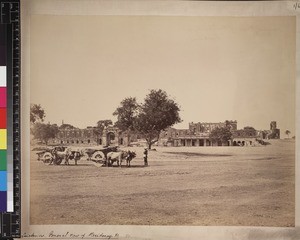 View of residency, Lucknow, Uttar Pradesh, India, ca. 1880-1890