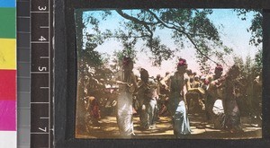 Burmese dancers, Myanmar, s.d