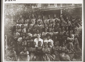 Girls' School in Odumase in 1906