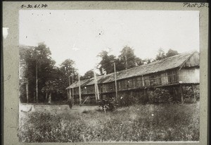 A Dayak village in the Siang region