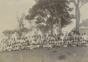 Institution pupils, Livingstonia, Malawi, ca.1900