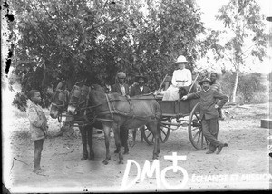 Mr Jaques and Miss Segond, Matutwini, Mozambique, 1908