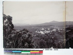 Panoramic view in five pages, Fianarantsoa, Madagascar, 1927-03-17