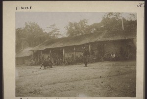 Heidenpredigt im Barueland, in Kumba Barue, Kamerun