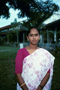 ALC læge Miss Maggi, Tirukoilor Hospital, Indien 2003