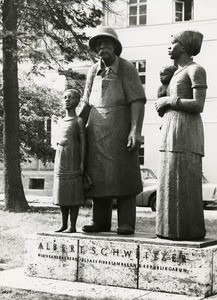 Memorial for Albert Schweitzer, in Germany