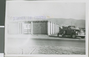 Church Building Under Construction, Ensenada, Baja California, Mexico, ca.1955-1969