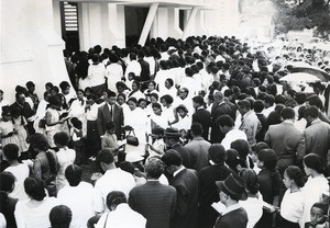 Official proclamation of the United Church of Madagascar (Fiangonan'i Jesoa Kristy eto Madagasikara or FJKM) in Toamasina, Madagascar