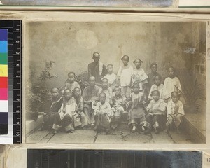 Pupils at the Girls' School, Quanzhou, China, ca. 1897