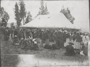 Group gathered during the Jubilee of 1908, in Morija