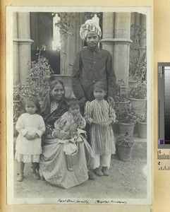 Fazl Din family portrait, Punjab, Pakistan, ca.1900