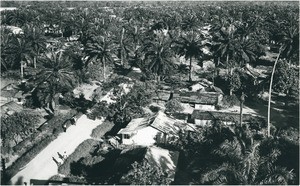 Indigenous village near Douala, in Cameroon