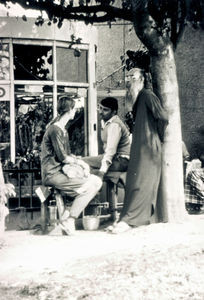 Unge fra Vesten besøger Nepal. Foto 1987-88)