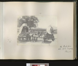 Breakfast Table, Ramgarh, India, ca.1901