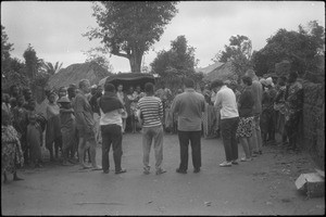 Service in a Fon village