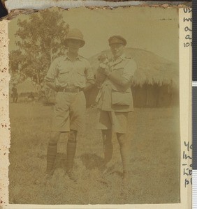 Two Officers, Nyanza province, Kenya, 1918