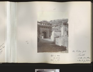 Palace Gate, Samode, India, ca.1901