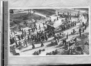 Funeral procession, Beijing, China, ca.1920