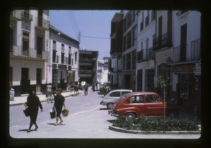 city street and buildings