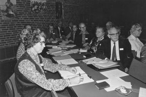 Representatives 1979. left Agnes Petersen