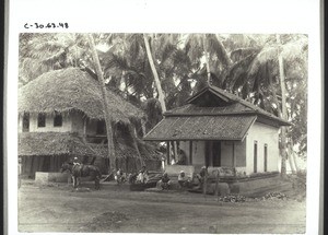 Mohammedan prayer-house in Koilandy (India)