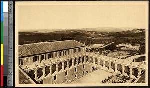 Thibar mission courtyard, Tunisia, ca.1920-1940