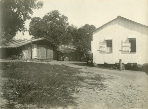 Village, in Gabon