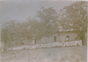 Girls'school, in Madagascar