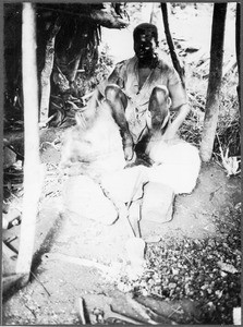 Blacksmith, Moshi, Tanzania, ca. 1911-1938