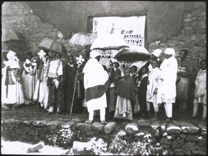 Procession around an abyssinian church