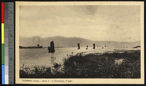 Near shore on Lake Kunming, China, ca.1920-1940