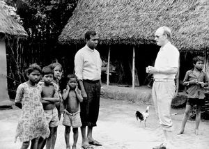 Bangladesh Lutheran Church/BLC, September 1991. Bishop Julius Paul from ELCM, Malaysia and Secr